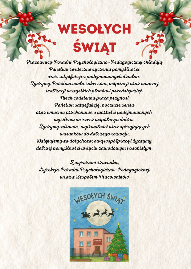 Życzenia Świąteczne - Boże Narodzenie 2025 Życzenia Świąteczne - Boże Narodzenie 2025